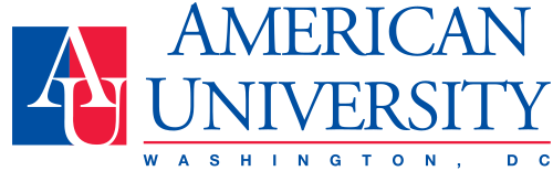 American University logo