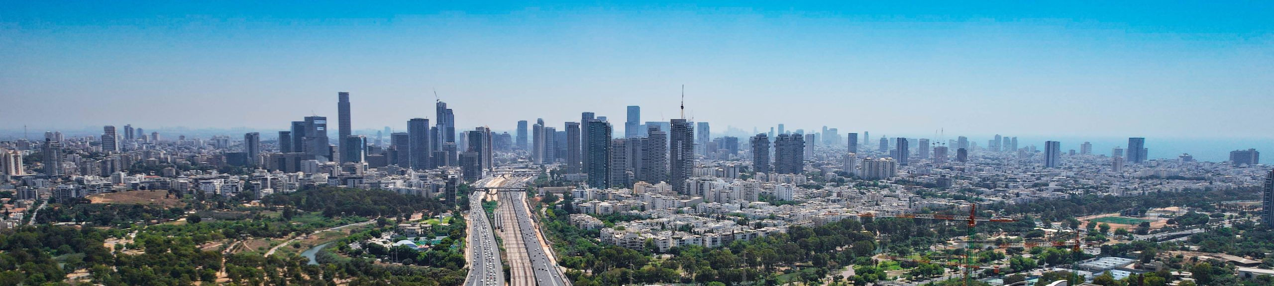 The Tel Aviv skyline